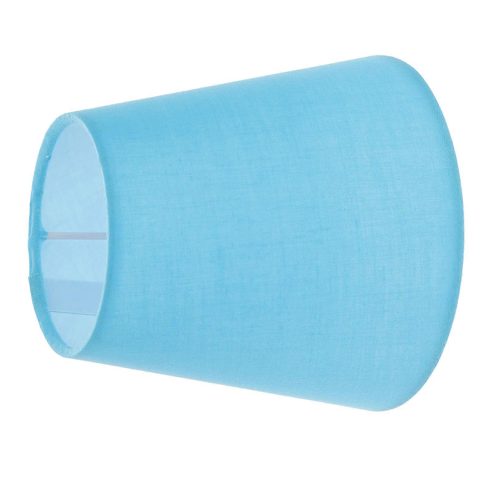 Fabric Lampshade Hanging Lamp Shade for Decoration 2Pcs Sky-Blue