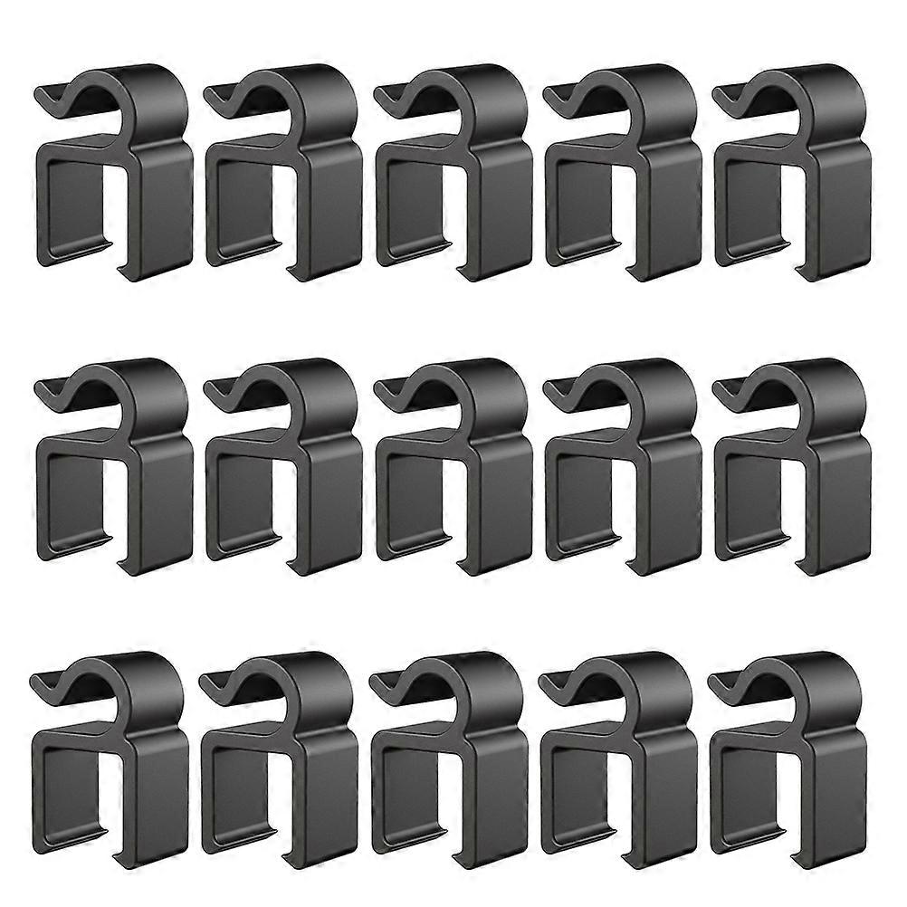 Cable Management System For Smartphones And Tablets In Black Color For Home And Office Use With Versatile Design And Adjustable Functionality 40 Pcs