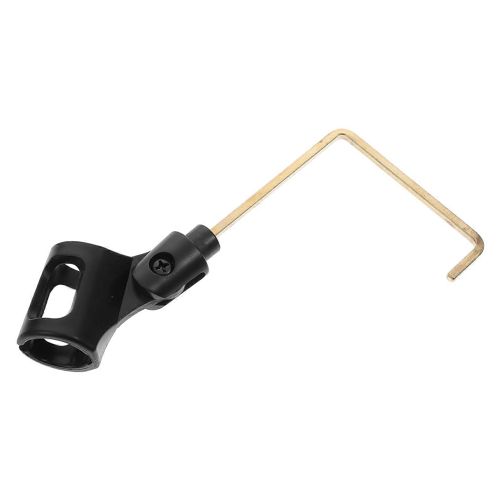 Saxophone Microphone Holder Assorted Color Mic Clip Holder 9X8.8X2.5CM Multi-purpose 1Pc