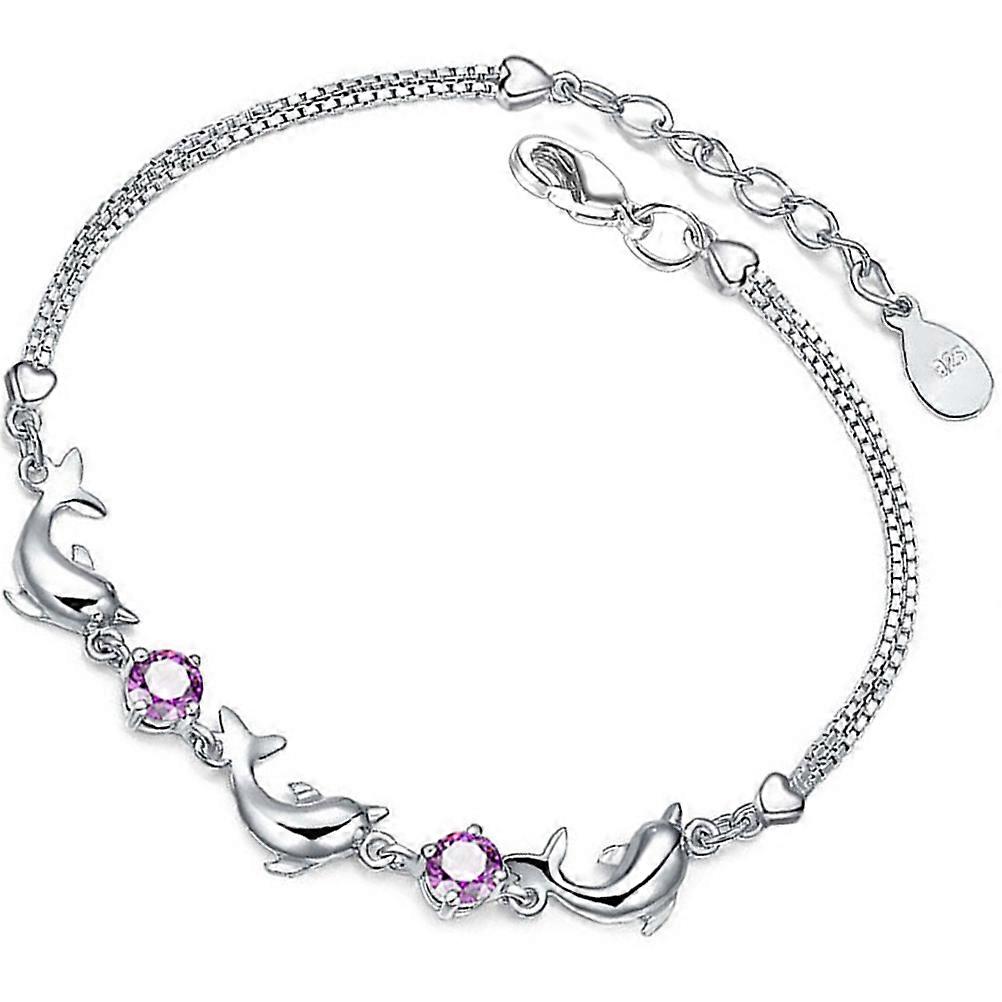 Adjustable Dolphin Bracelet Ocean Jewelry 5Pcs Beach Gift Set