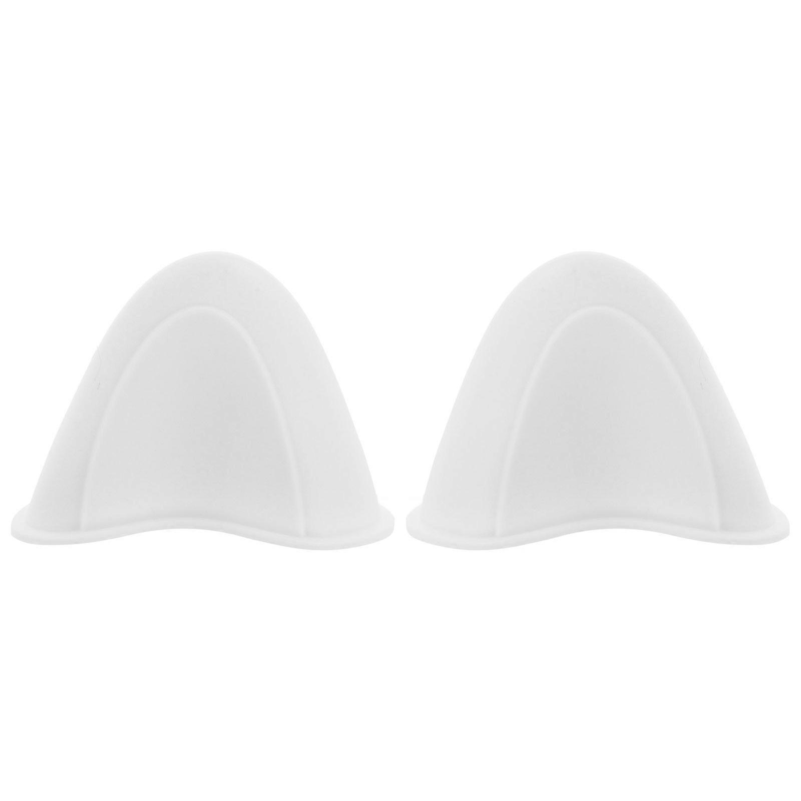 Motorcycle Ears Plastic Cat Ear Decoration 5Sets White