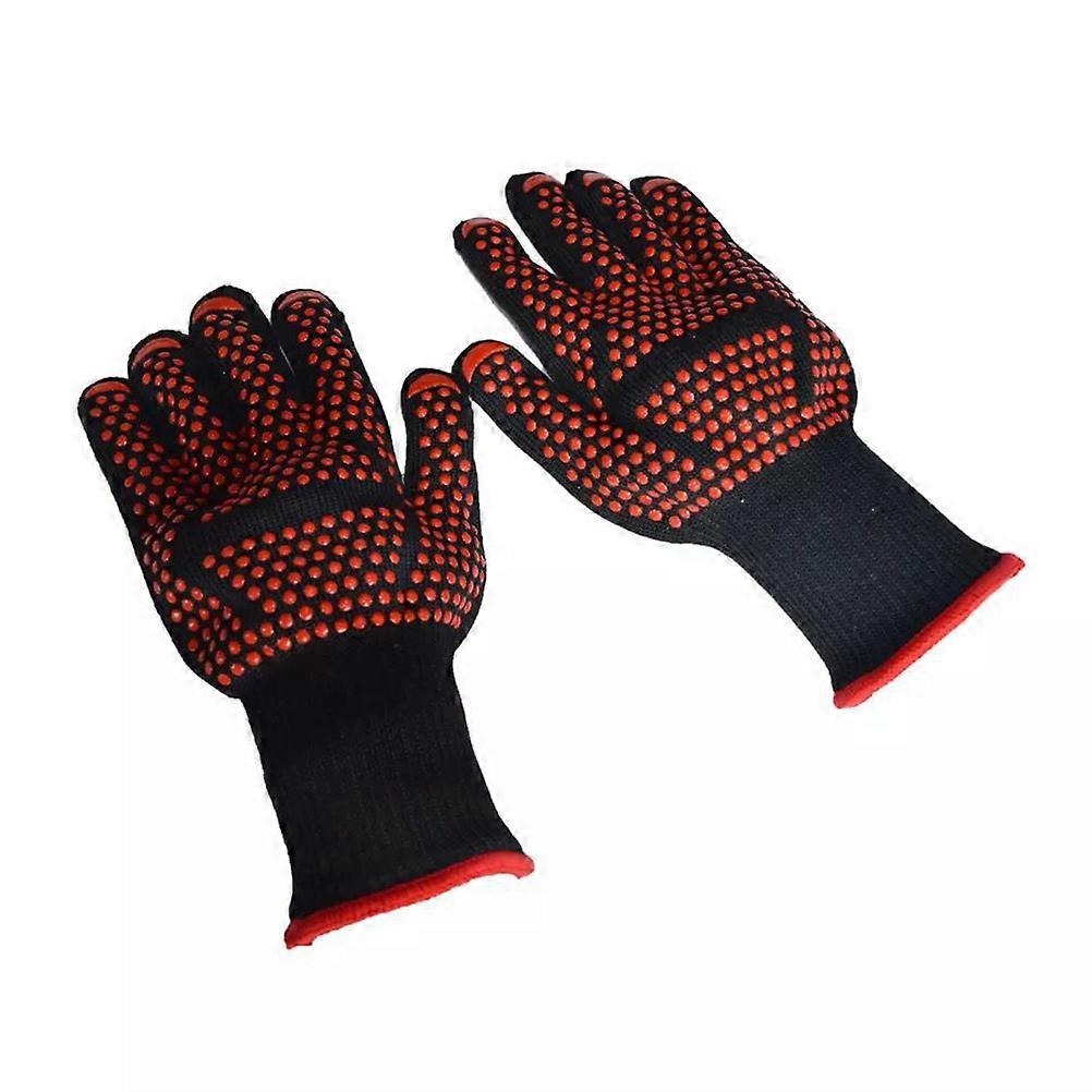 Baking Gloves Heat Insulation Gloves for Oven and Bbq 2Pcs Set