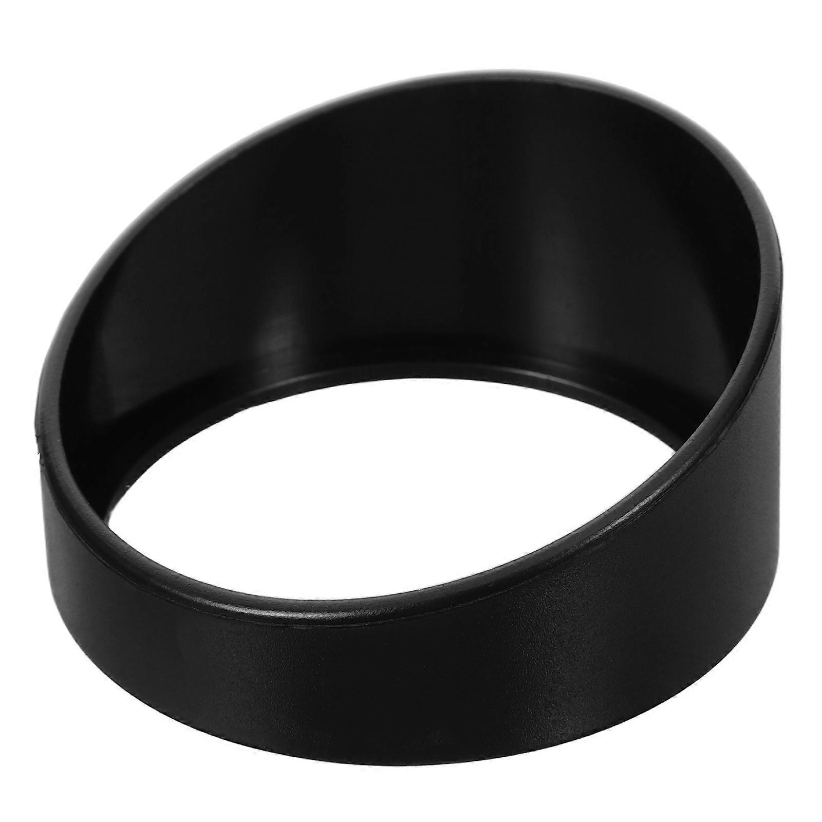 Car Dashboard Protector with Gauge Visor Cover for Vehicle 2Pcs Black