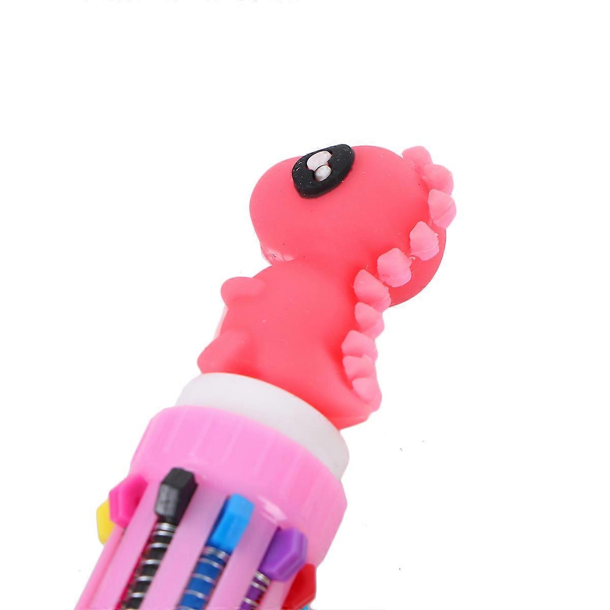 Writing Pens for Writing Use 4Pcs Dinosaur Shaped Colorful Cartoon Pens