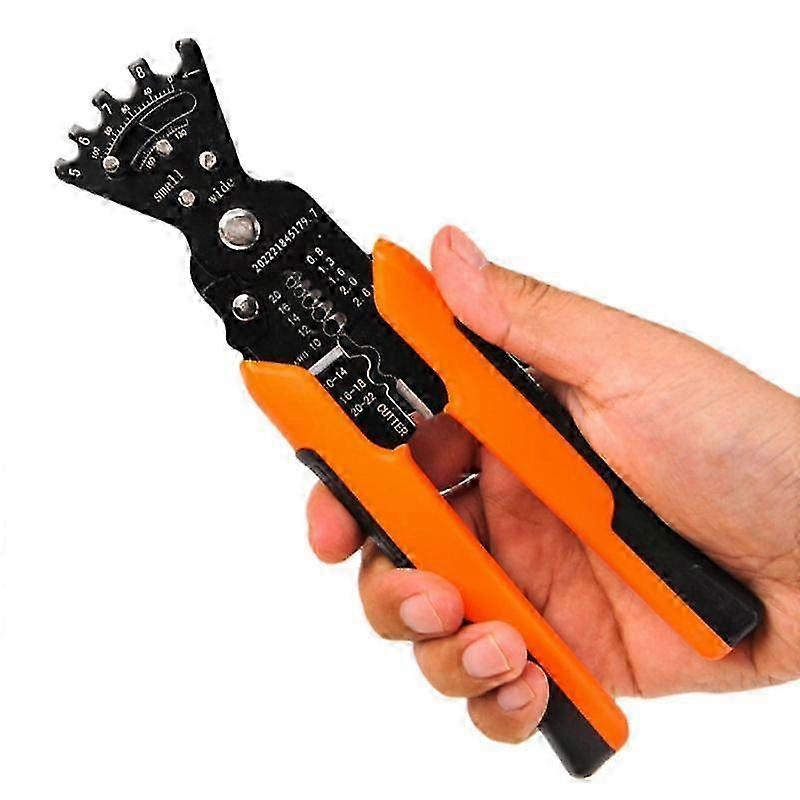 26-27 Professional Electrician Wire Tool Cable Wire Stripper Cutter Crimper Automatic Multifunctional Crimping Stripping Plier Tools