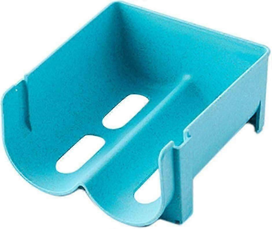 3 Pack Refrigerator Bottle Holder, Stackable Refrigerator and Beverage Holder, Beer Can Storage Box, Blue