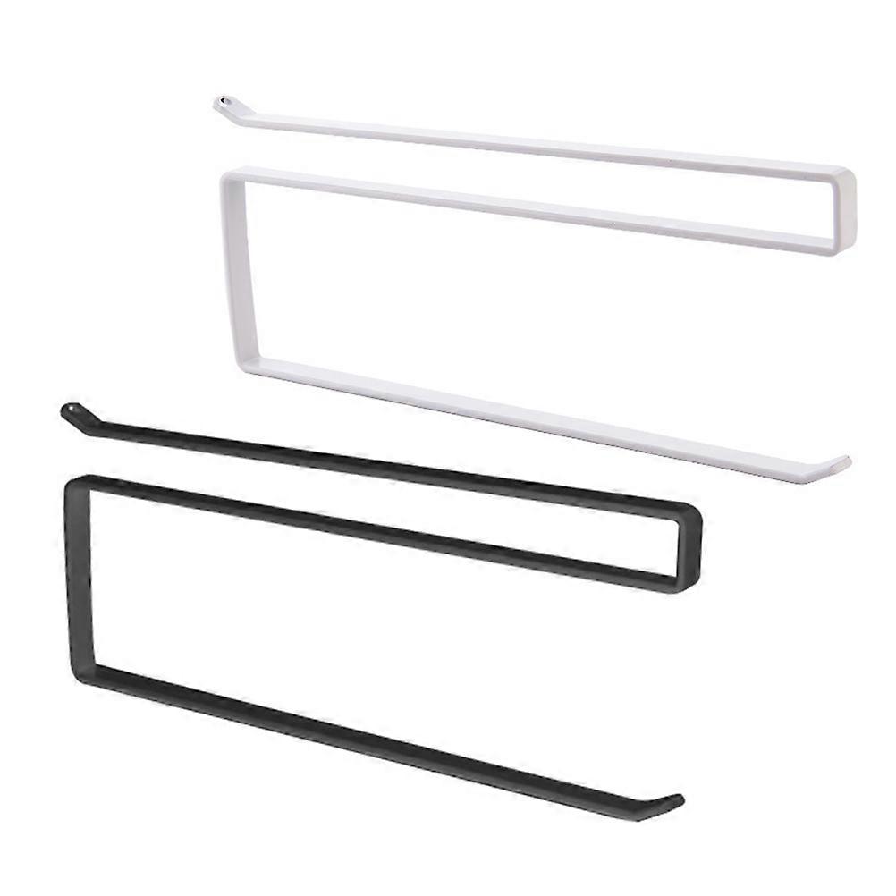 Hanging Towel Rack Kitchen Paper Holder for Storage Use 6Pcs Set