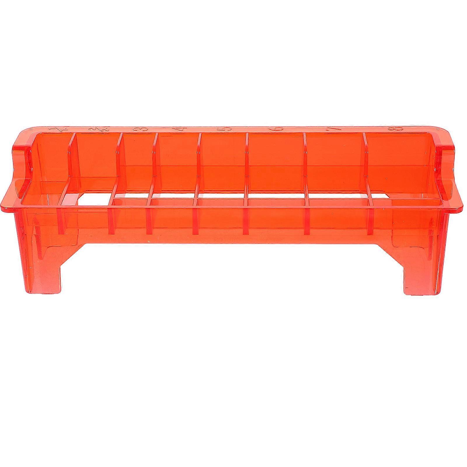 Barber Tool Organizer Clipper Limiter Comb Holder 8.65x2.59x2.44in For Home And Barbershop Use 2Pcs