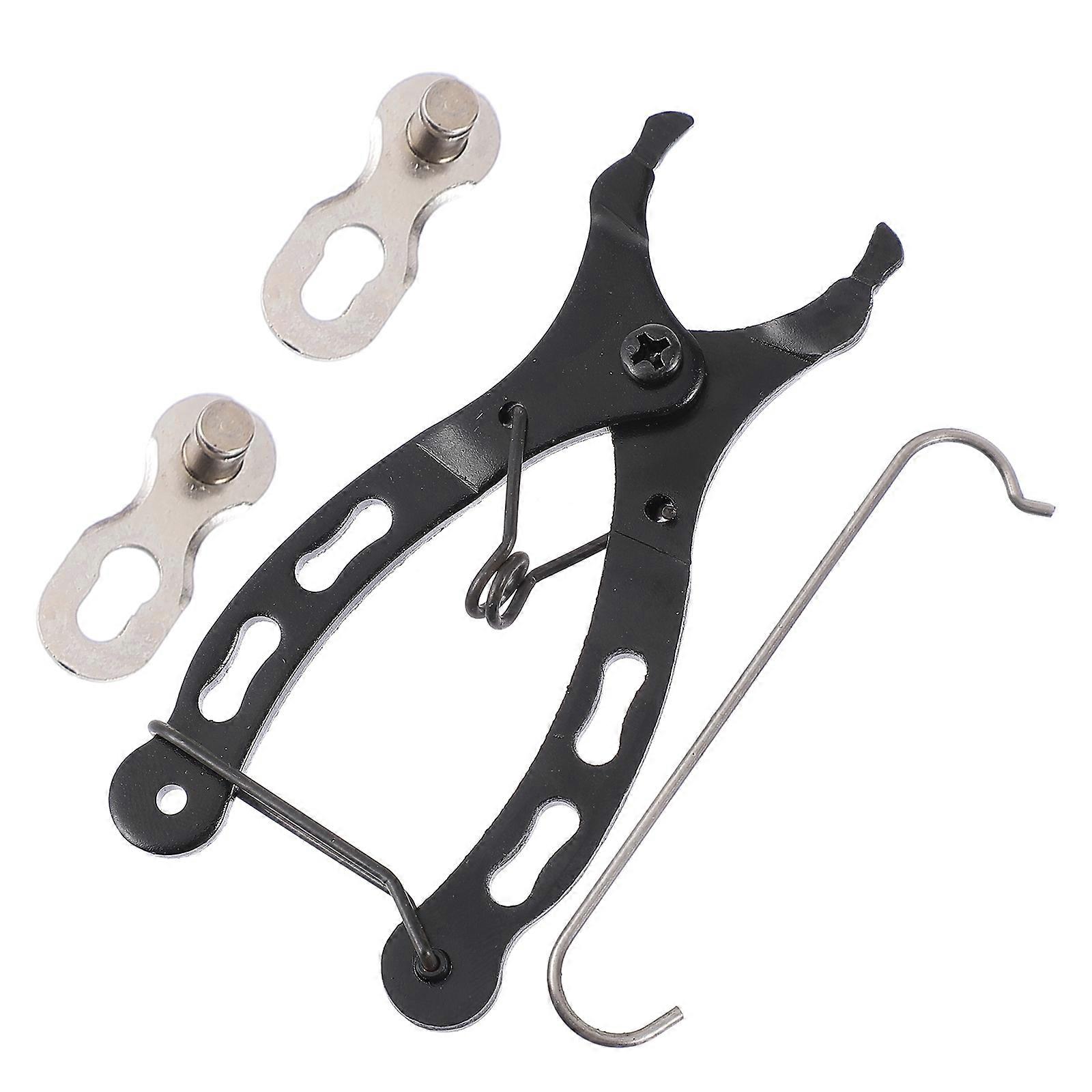 Chain Removal Tool For Bicycle Maintenance Steel 2 Sets For Quick Disassembly