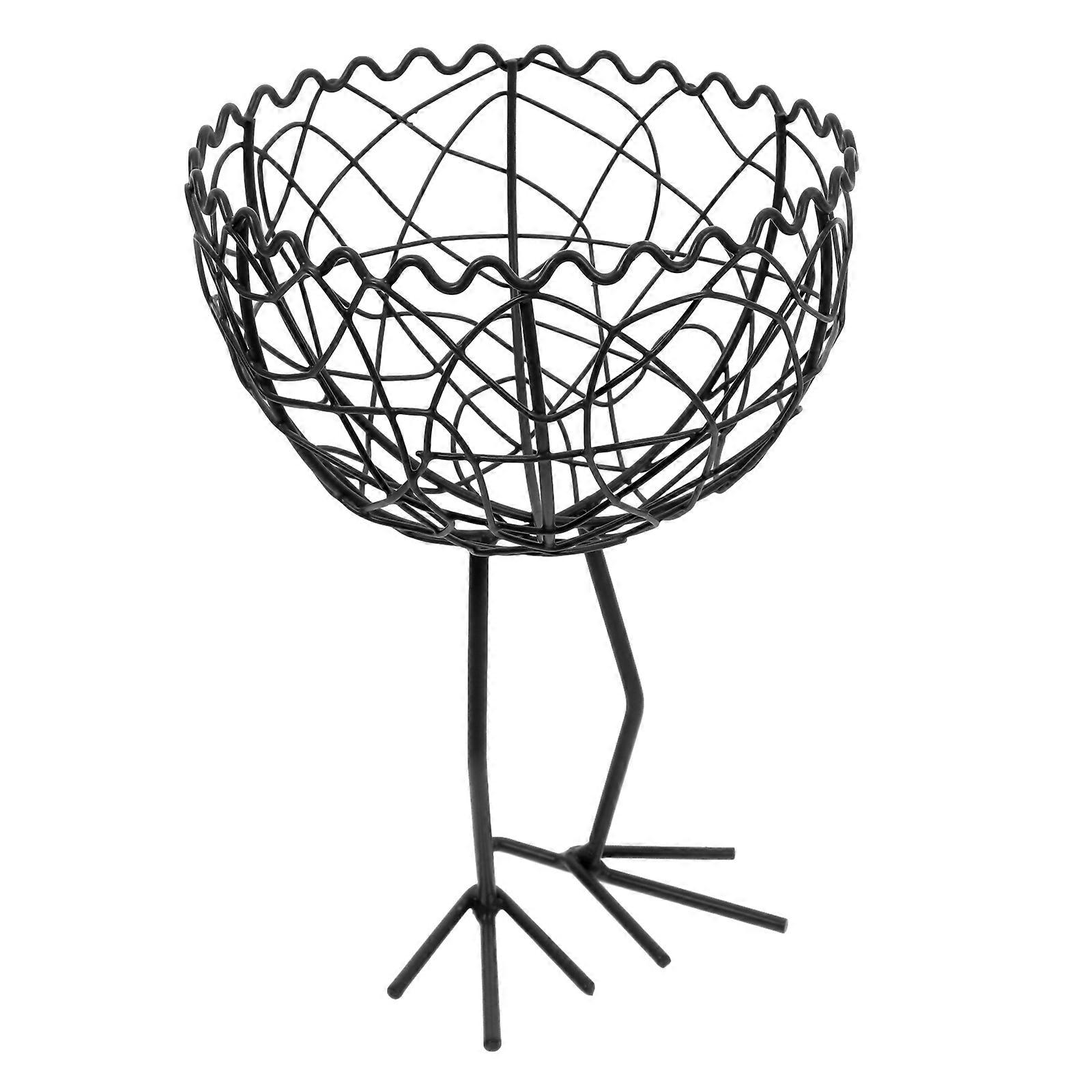 Fruit Vegetable Storage Basket for Home Use 2Pcs Iron Wire Basket