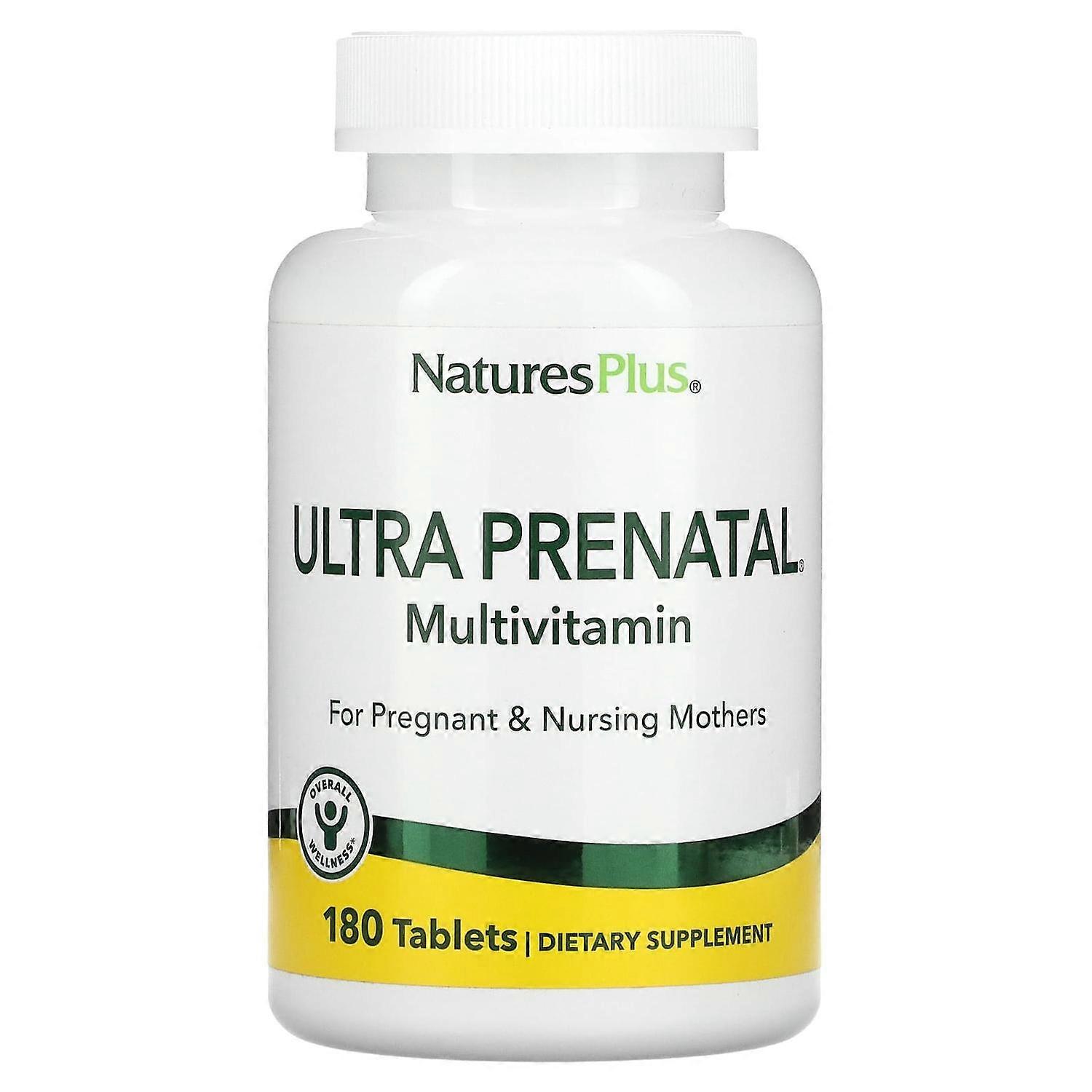 NaturesPlus, Ultra Prenatal Multivitamin, 180 Tablets