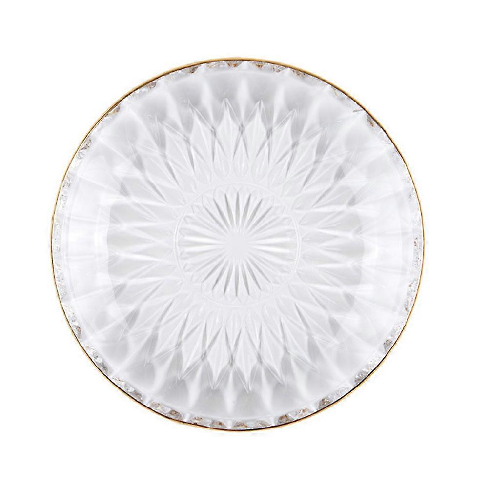 Photography Prop 1Pcs White Glass Decorative Container with Smooth Surface for Desktop Decoration