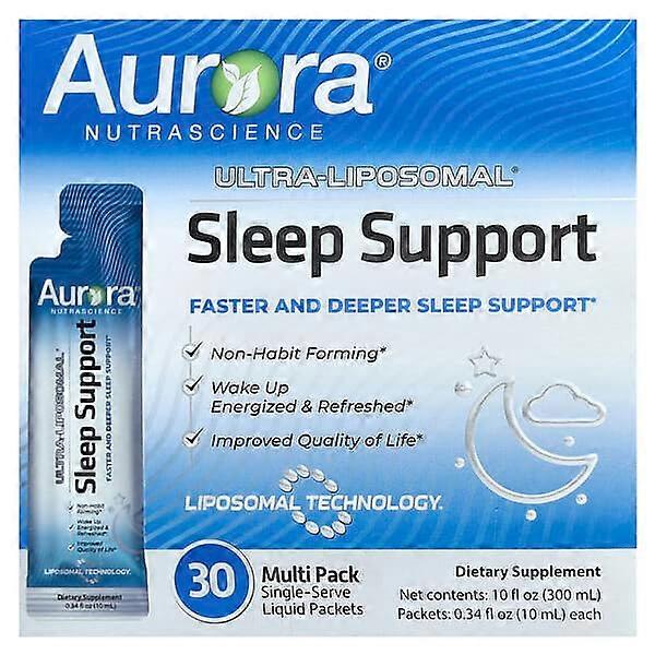 Aurora Nutrascience, Ultra-LiposomalÃÂÃÂ®, Sleep Support, 30 Packets, 0.34 fl oz (10 ml) Each