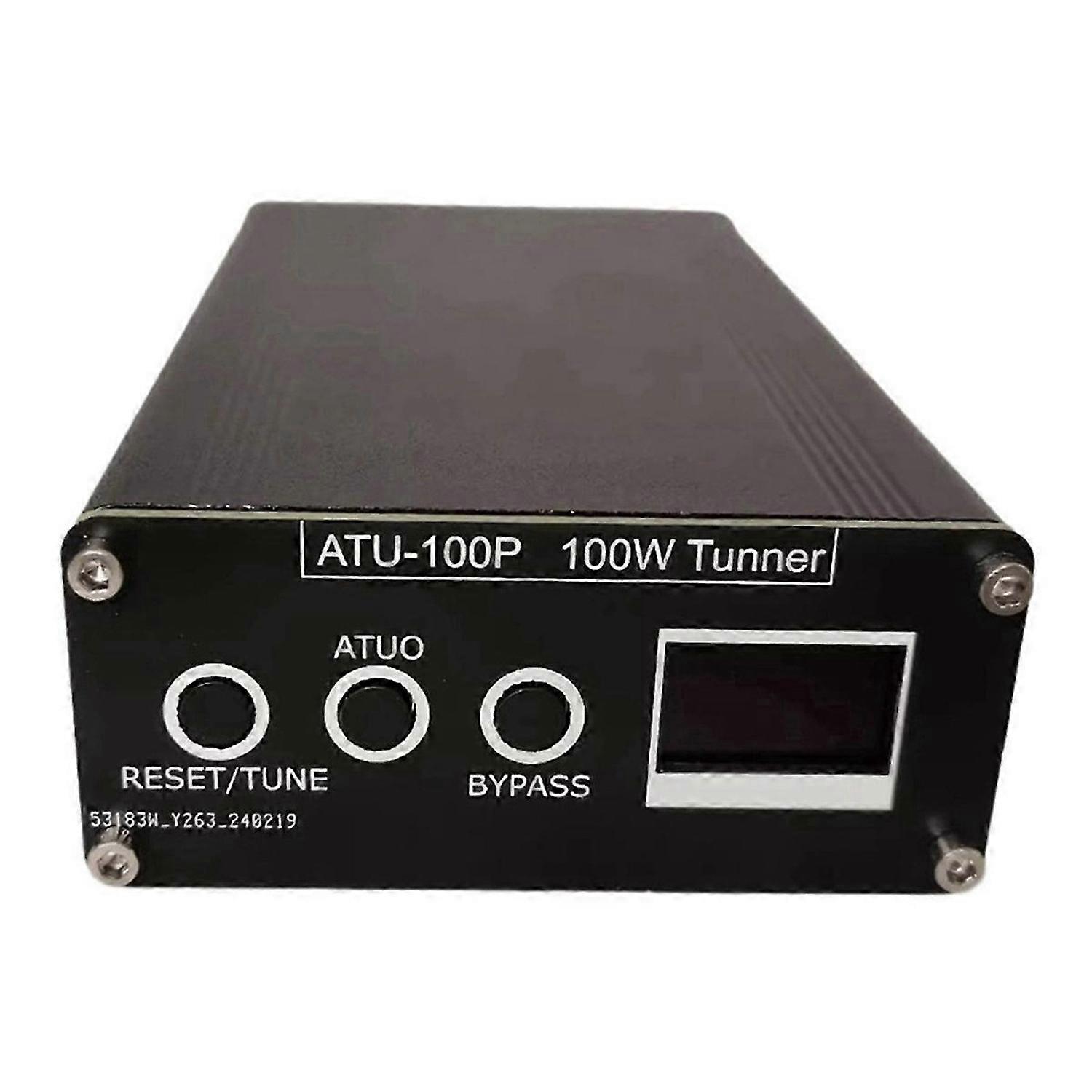 ATU-100 Automatic Antenna Tuner High Efficiency HAM Radio Shortwave ANT Tuner for Enhanced Communica