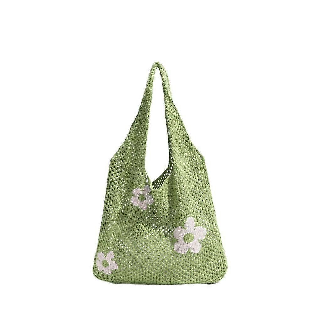 Reusable Mesh Shopping Bag Woven String Handbag C