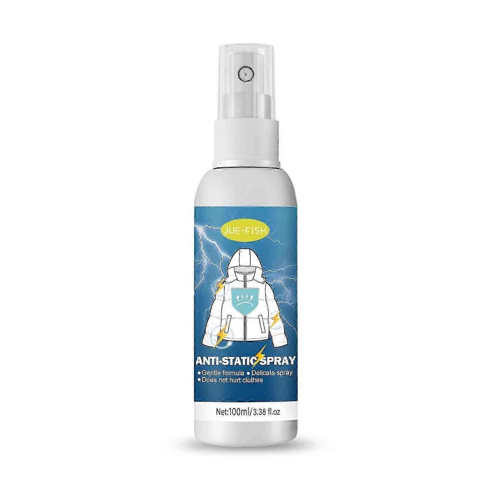 Anti-static Spray, Remove Static Electricity From Hair And Clothes ,Does Not Hurt Clothesis Safe And Does Not Irritate(100ml)