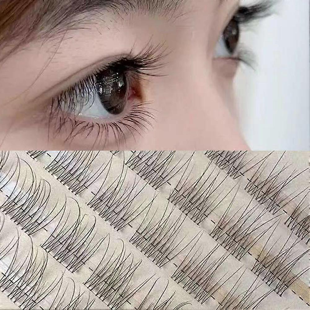 36/120Cluster Mink Eyelashes False Eyelashes Natural Soft Individual LashesThick