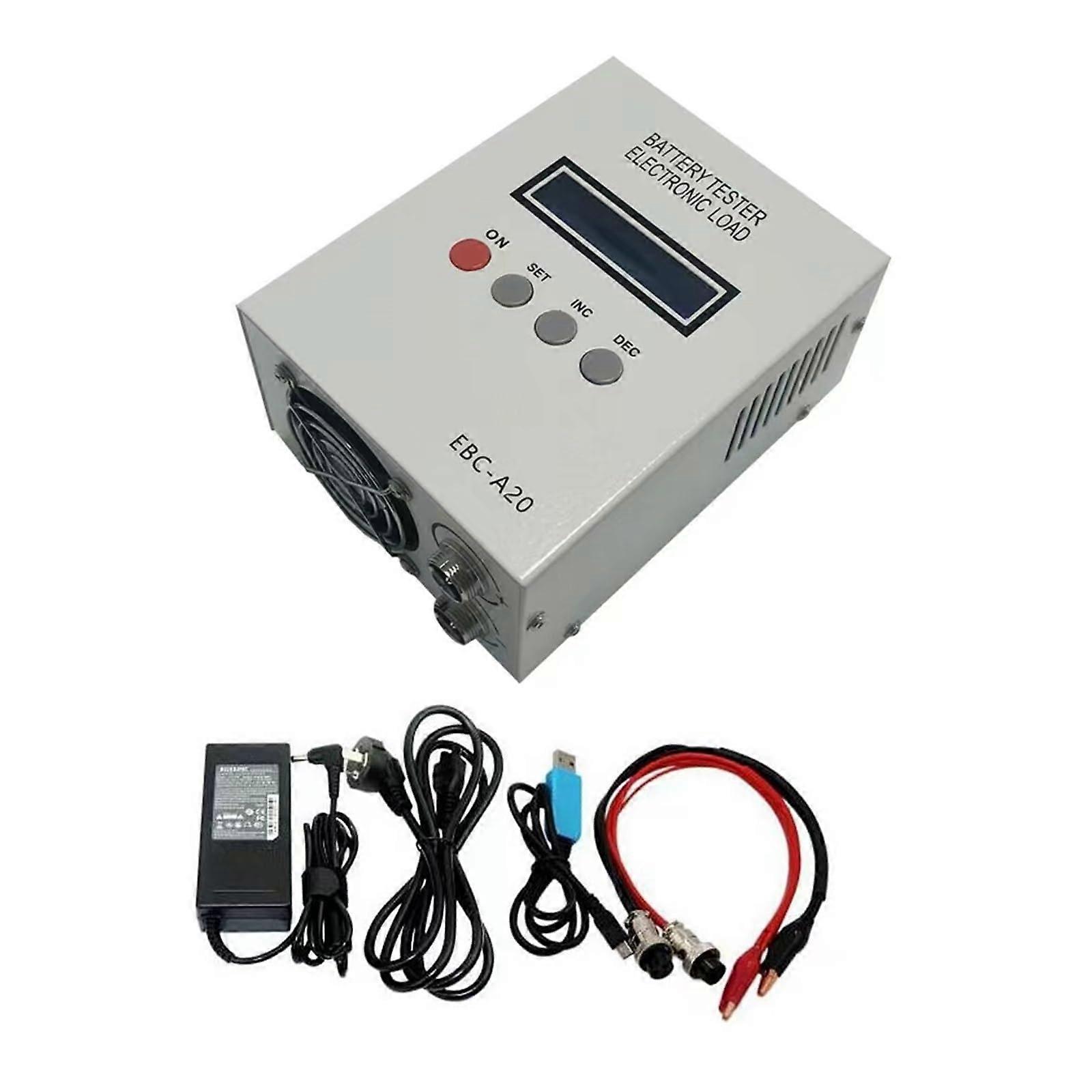 Battery Tester 30V 20A Lithium And LeadAcid Battery Capacity Detector 5A ChargeDischarge Test Meter