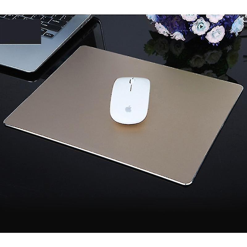 Computer Accessory Sets Extended Large Slim Anti-slip Aluminium Alloy Game And Office Keyboard Mouse Pad Mat Size: 240 X