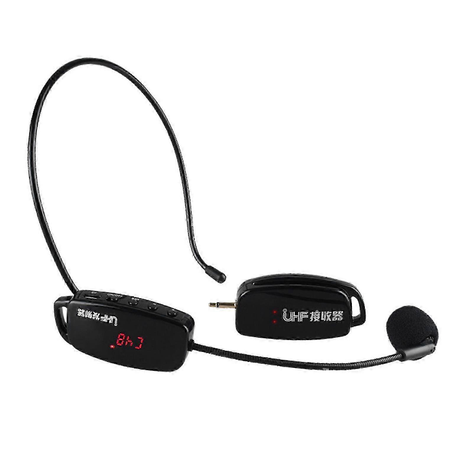 Fiauli Mini Portable Wireless Microphone Rechargeable Voice Amplifier for Classroom