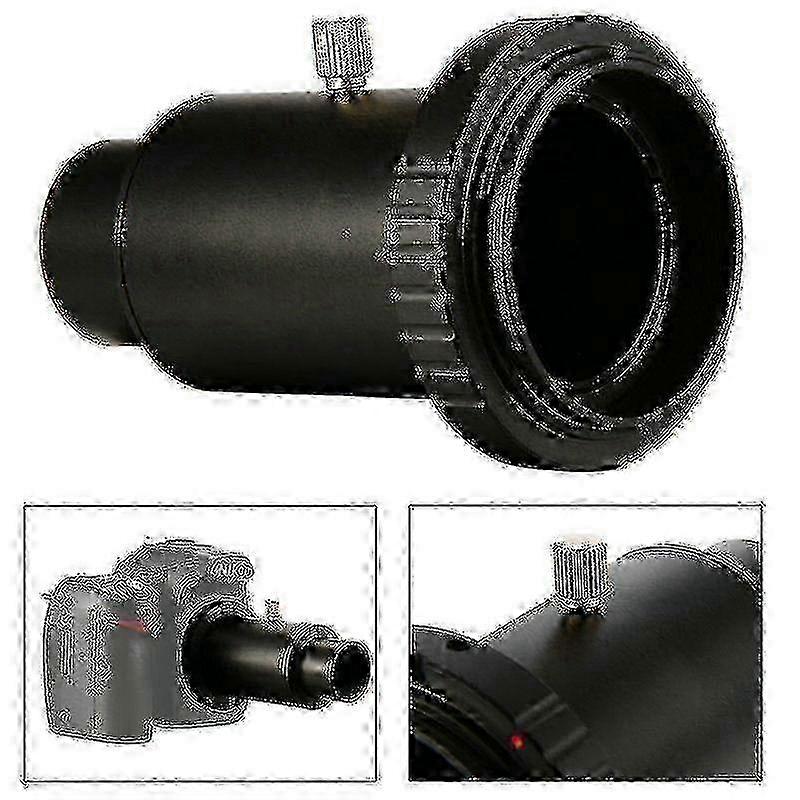 محول الكاميرا لتلسكوبات DSLR - حلقة معدنية على شكل حرف T مع حامل 1.25 بوصة