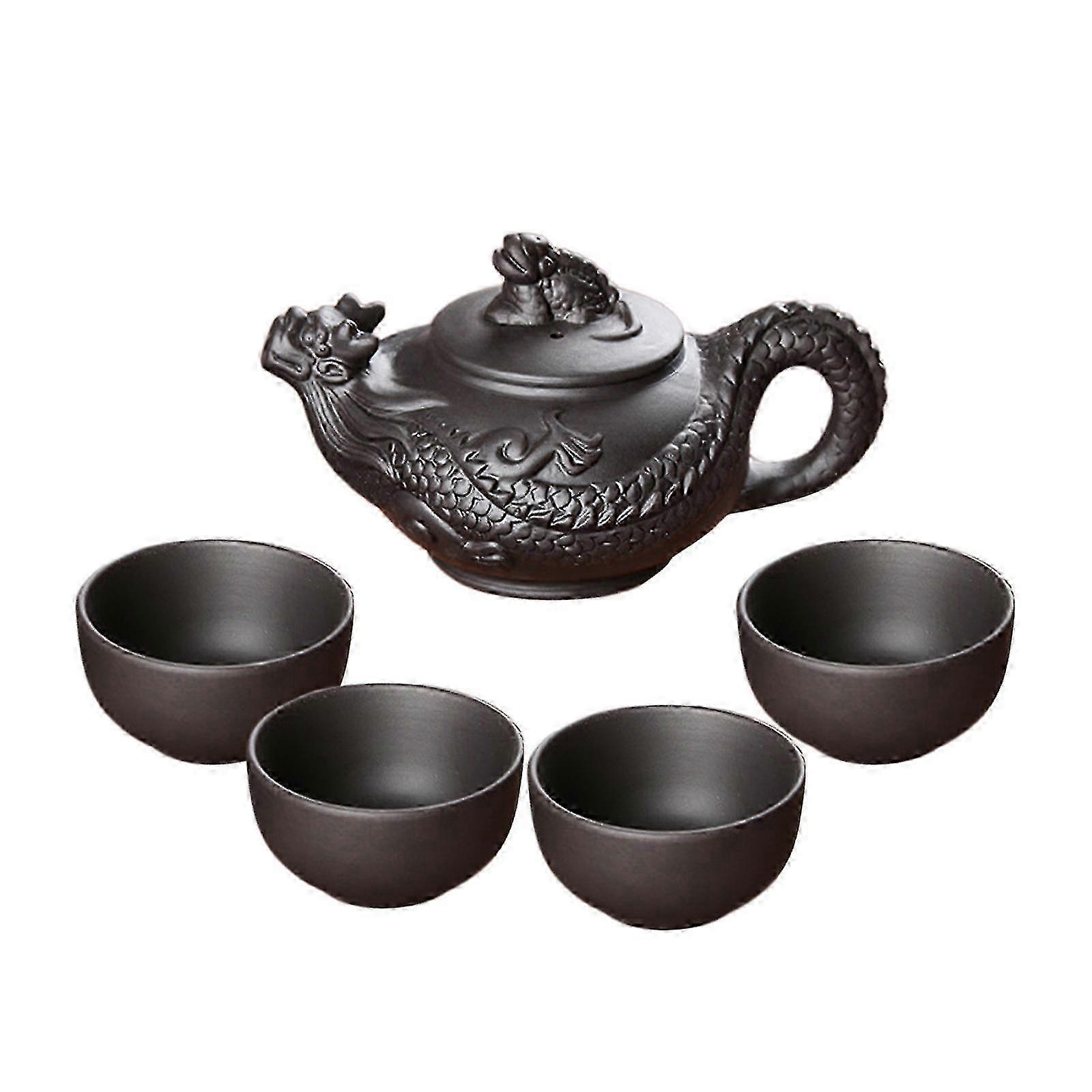 Chinese Teaware Set for Hotel Use with Teapot