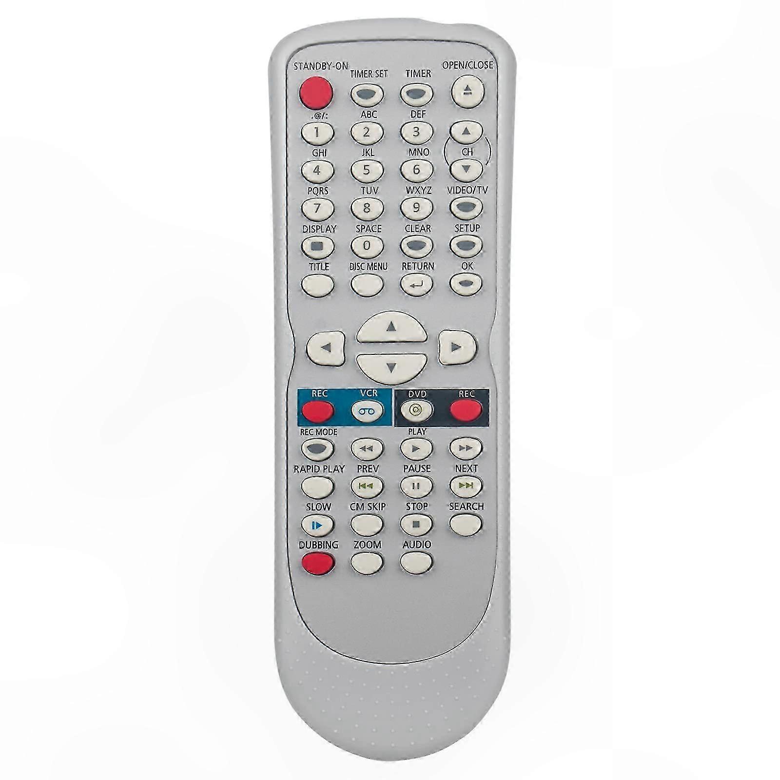 Funai VCR DVD Player Remote Control Replacement NB654