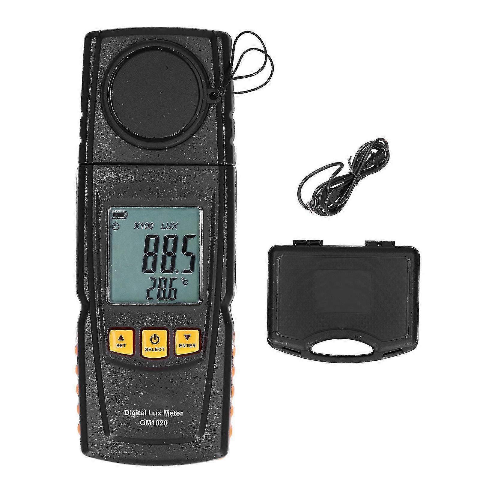 2025 Portable Illuminance Meter 0.1LX HighAccuracy Light Intensity Low Light Meter Testing Tool