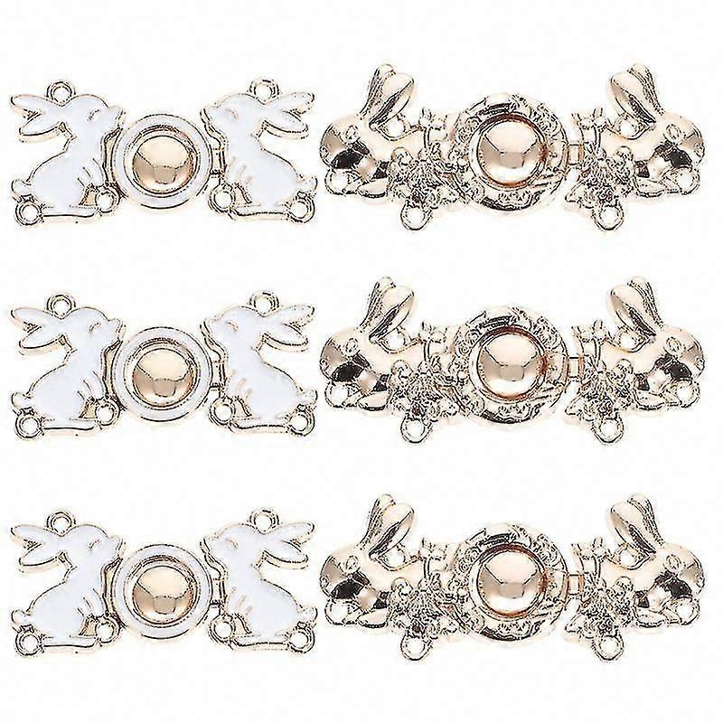6pcs Clothes Buckles for Sewing and Crafting