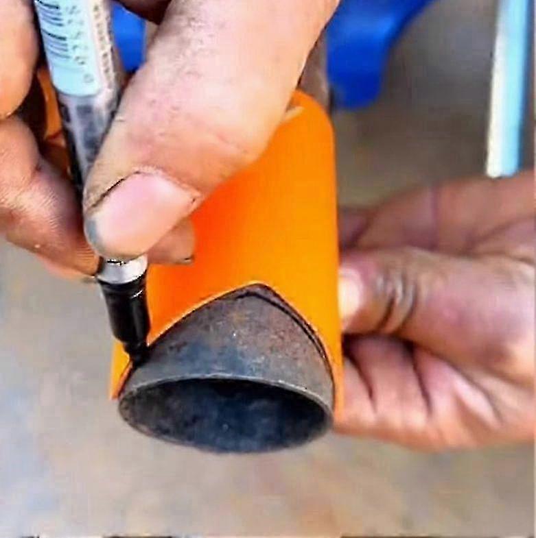 Saddle Joint Pipe Cutting Layout Tool,Pipe Pro Cutting Guide Kit,Pipe Tool