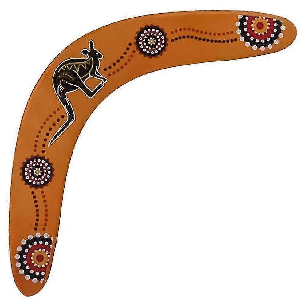 アウトドアスポーツ用木製ブーメラン(36.6x6cm)