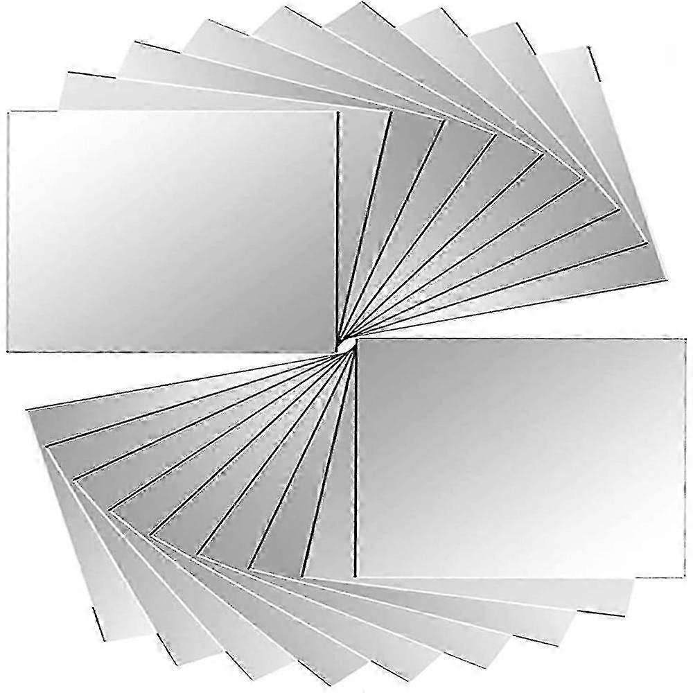 18 Pcs Mirrors Plastic Mirror For School Educational Or Home Decor