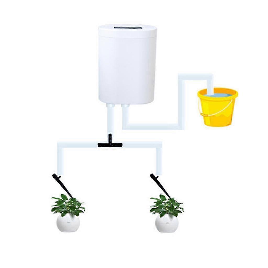 Automatic Irrigation Controller Intelligent Garden Watering Timer Rechargeable