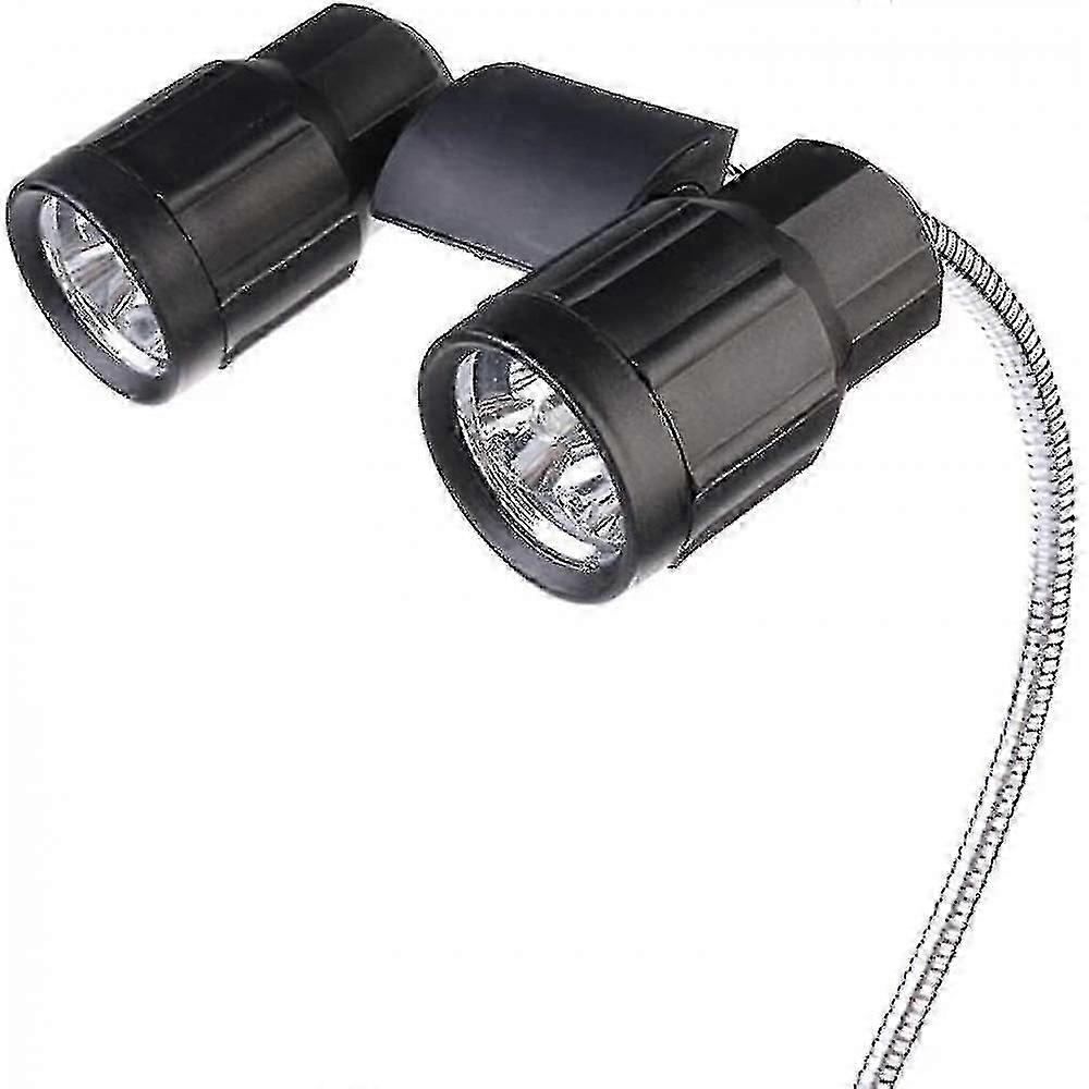 Adjustable Barbecue Lamp Double Head, Suitable For Camping, Outdoor, Party