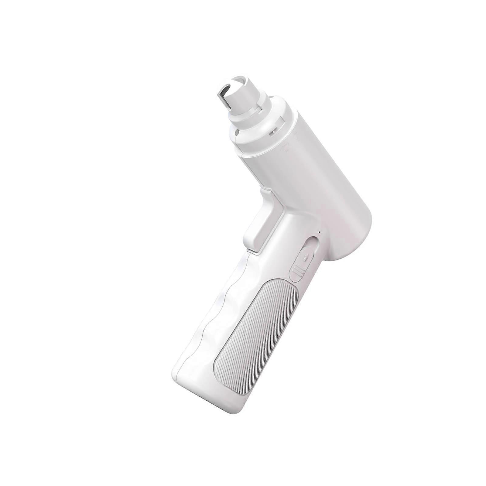 Easy Pet Unguis Pruner With Security Guard Rechargeable Battery Ergonomic Plan Canines Grooming  White