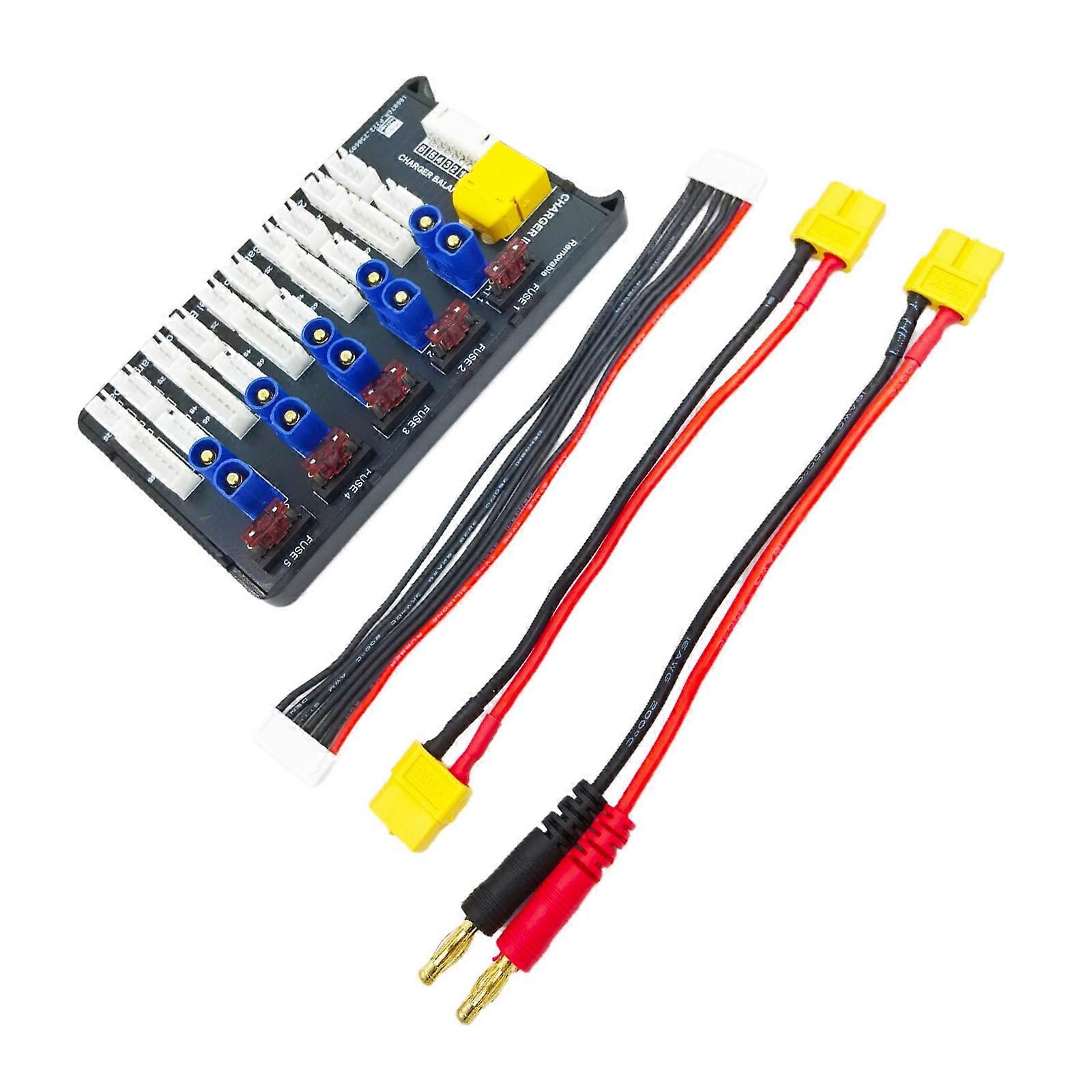 B6 Balance Charging EC3 Charging Board And Expansion Board Removable Parallel Balanced Charging Board Replacement Multicolor