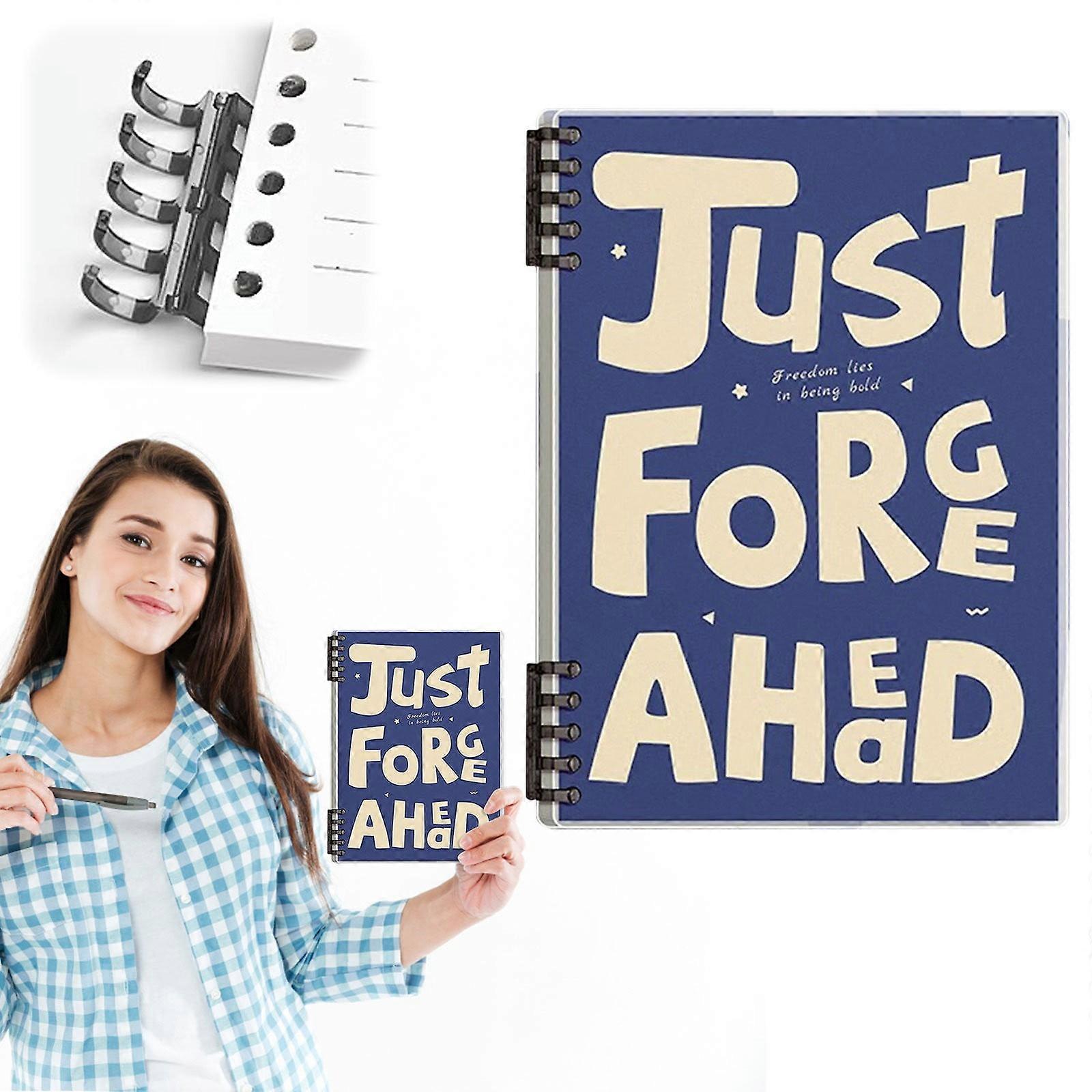 Xubond A5 Notebook Set 8x5.5" Thick Paper, Compatible with Diary & Planner Use, for Students, Writing, Travel Journals