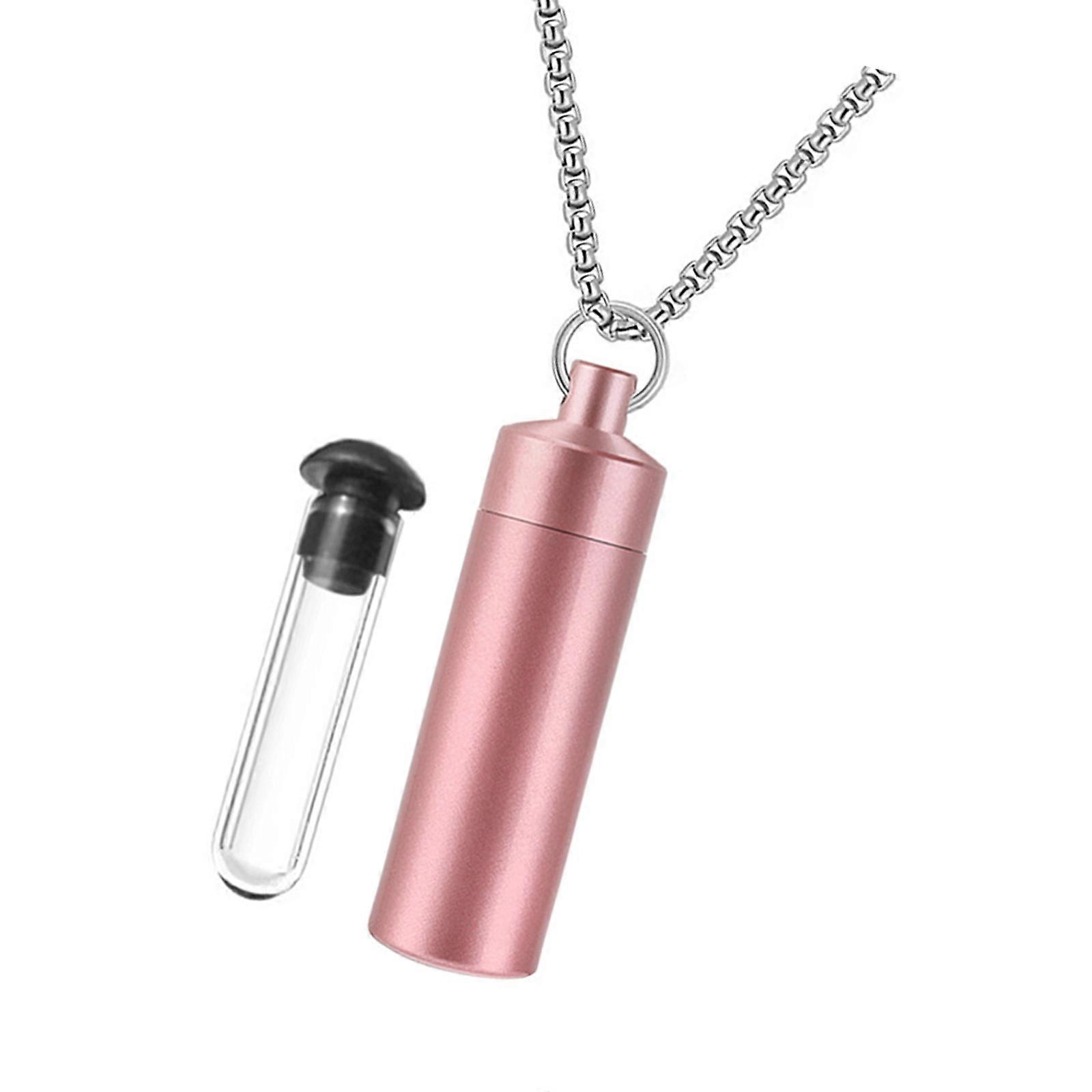 Steel Cremation Container Urn For Preservation Of Cherished  Pink