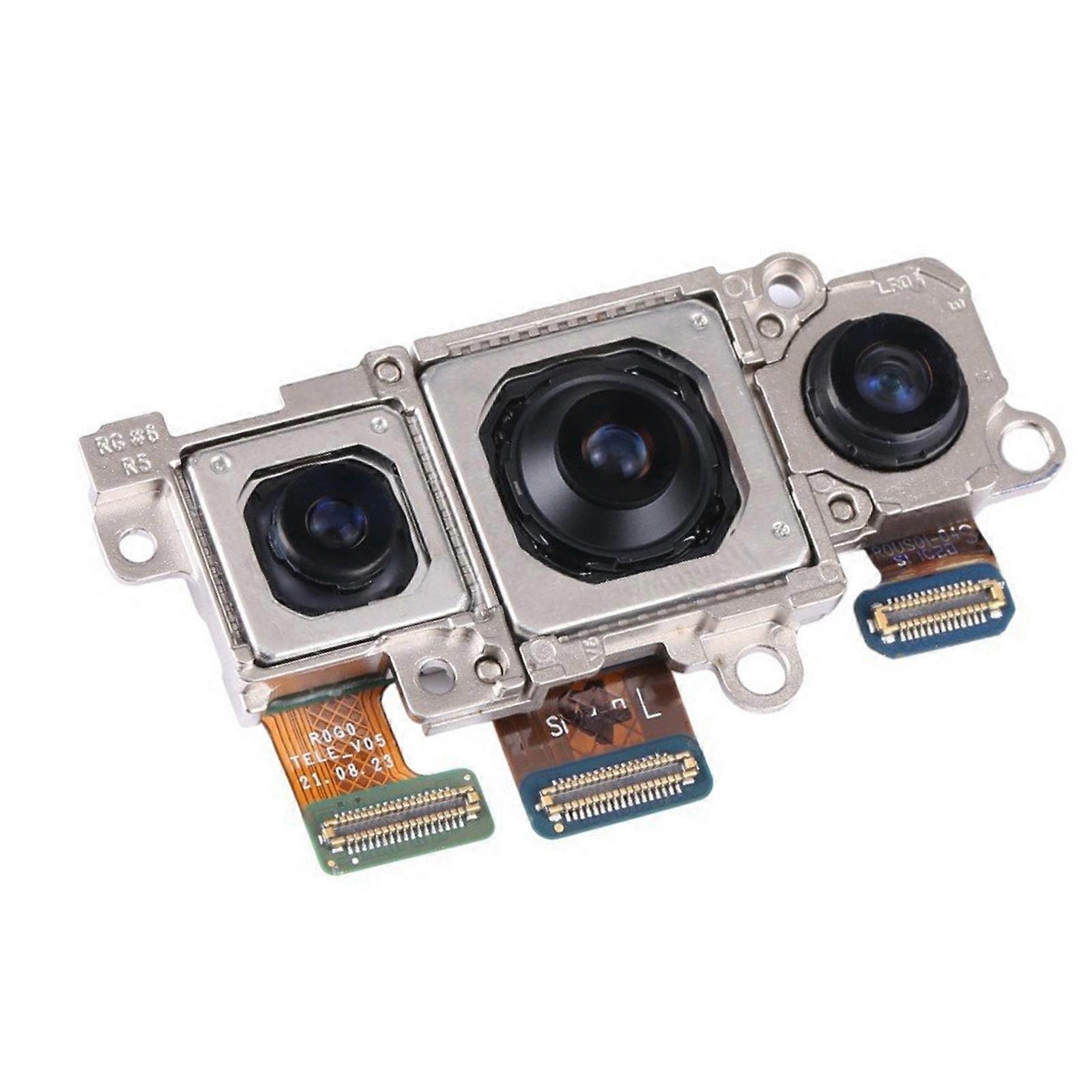 Telephoto Wide Main Camera Set for S22 S901B Repair Camera Module Mobile Phone Camera Lens Assembly Replacement Multicolor