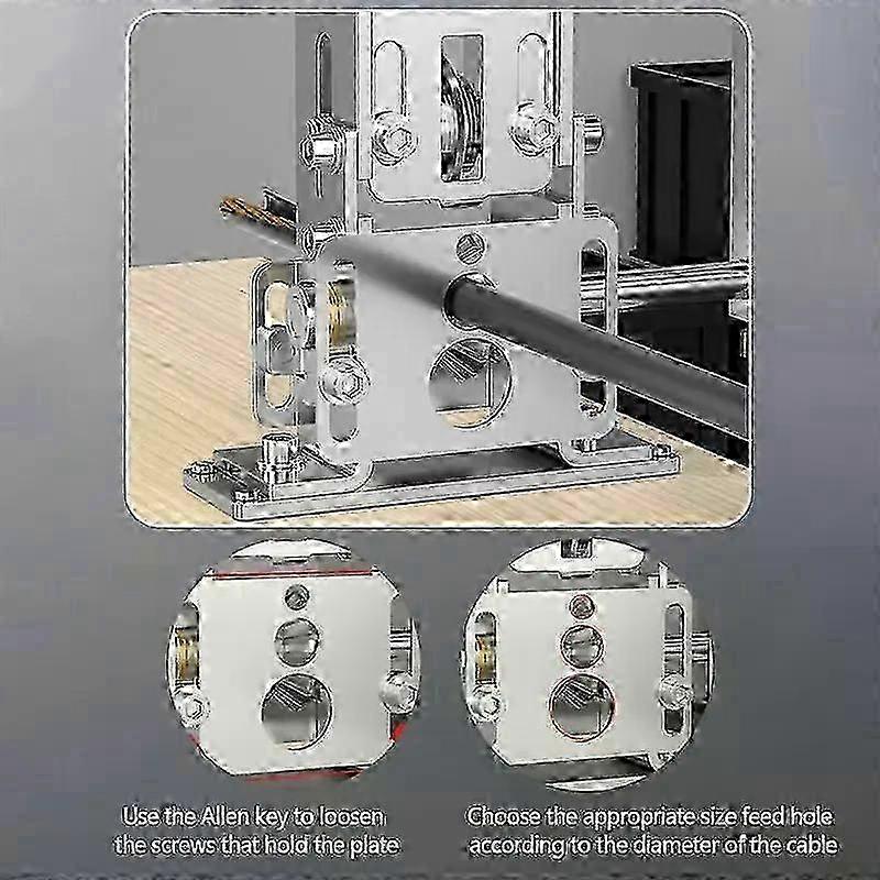 Wire Stripper Manual Rotary Wire Stripping Tool 1-25mm Cable Cutting Machines Professional Wire Stripper with Hand Crank
