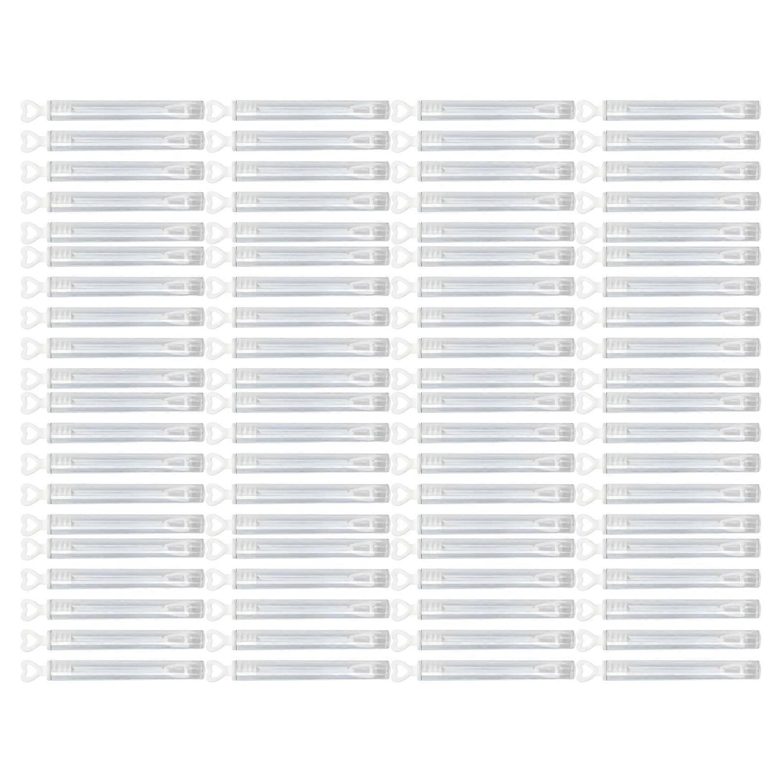 Reusable Plastic Bubble Blowers Party Supplies for Birthdays Weddings Event Easy to Use Soap Bubbles Stick Multicolor