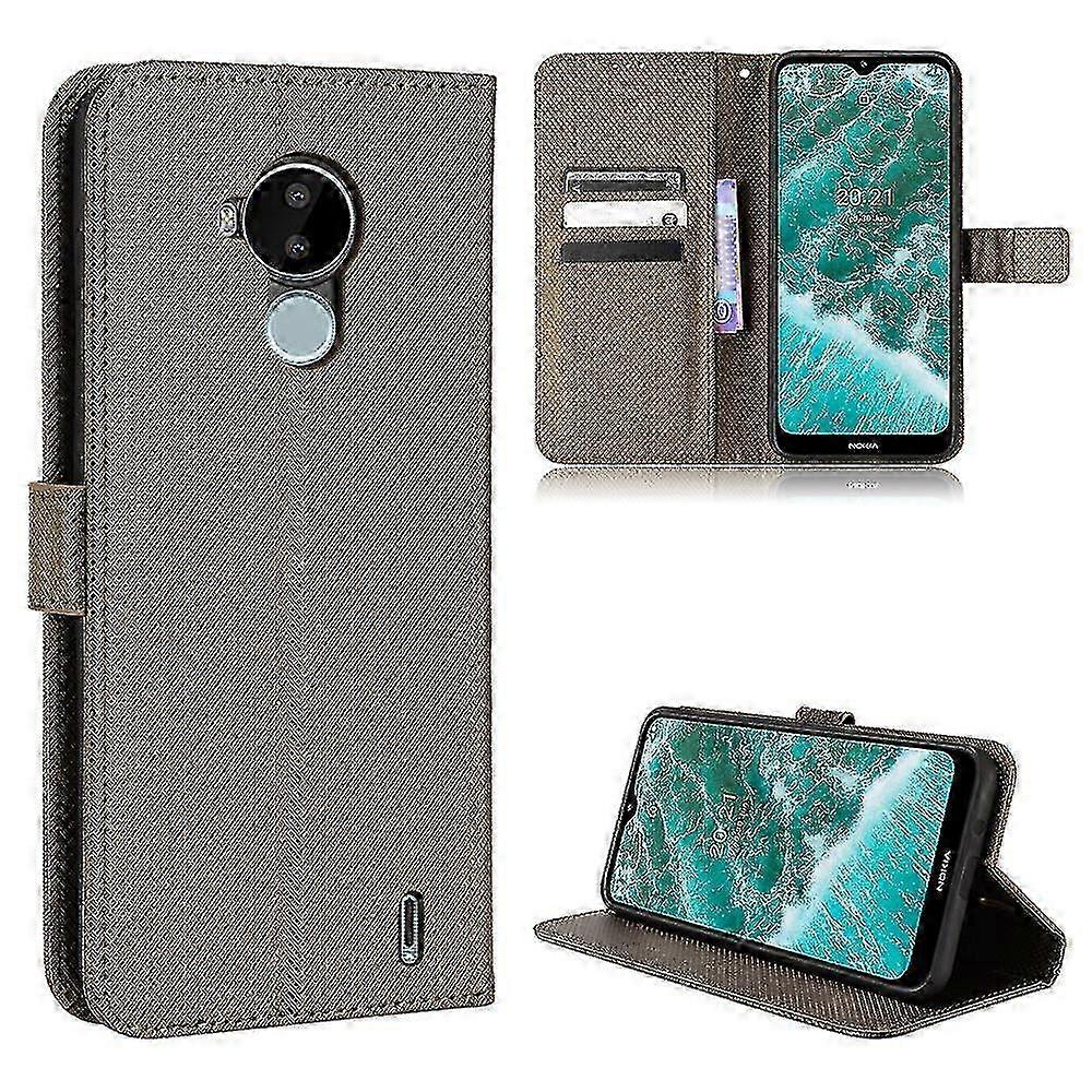Nokia C30 Wallet Case - Secure Magnetic Closure with Card Slots