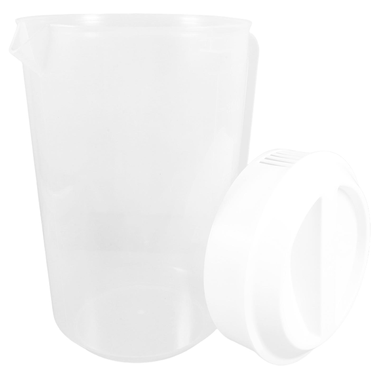 Versatile Beverage Pitcher For Parties Picnics And Thanksgiving Dinners White PP With Large Capacity 1Pcs