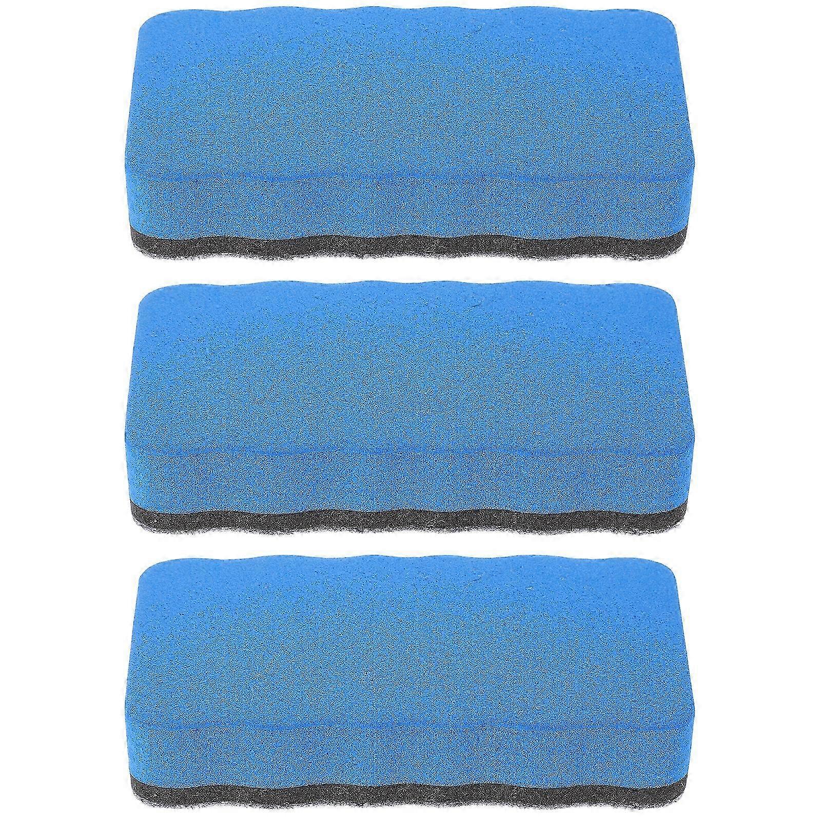 3pcs Dry Eraser Board Whiteboard Eraser Office Whiteboard Eraser Reusable Whiteboard Wipe
