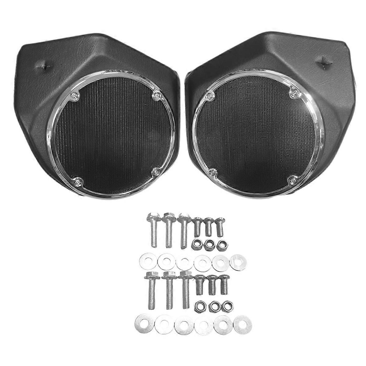 Motorcycle Rear Trunk Speaker Pods for Touring Models 