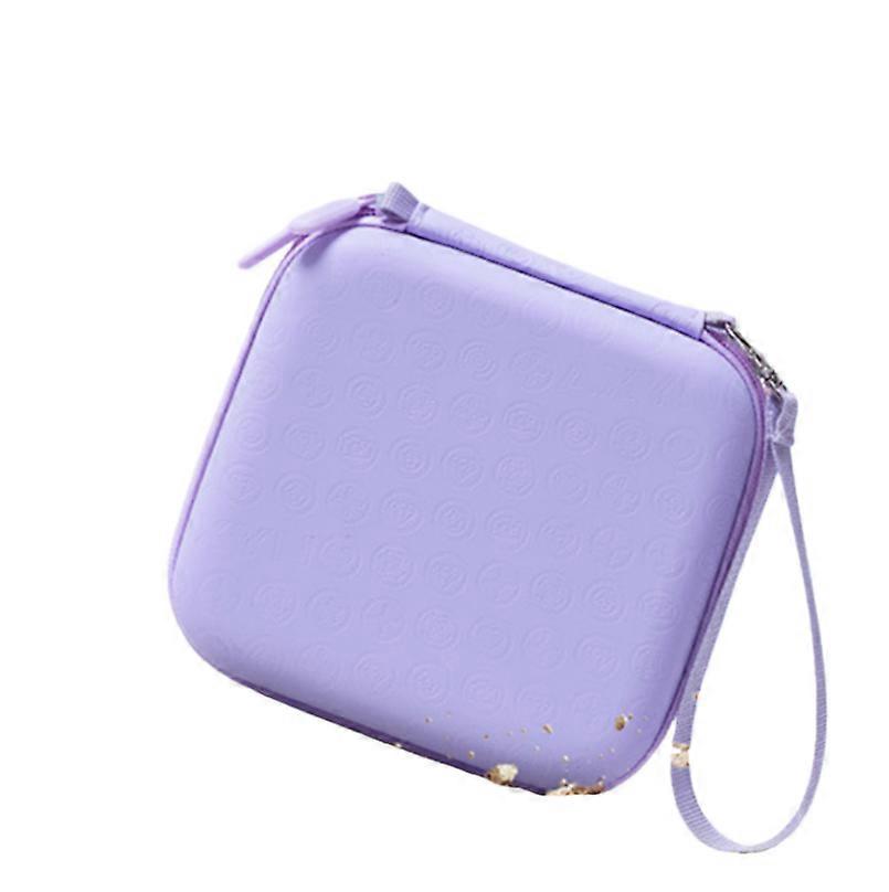 All-in-One Storage Bag Set Portable Handbag for DJI Osmo Nano Thumb Camera Accessories (Purple)