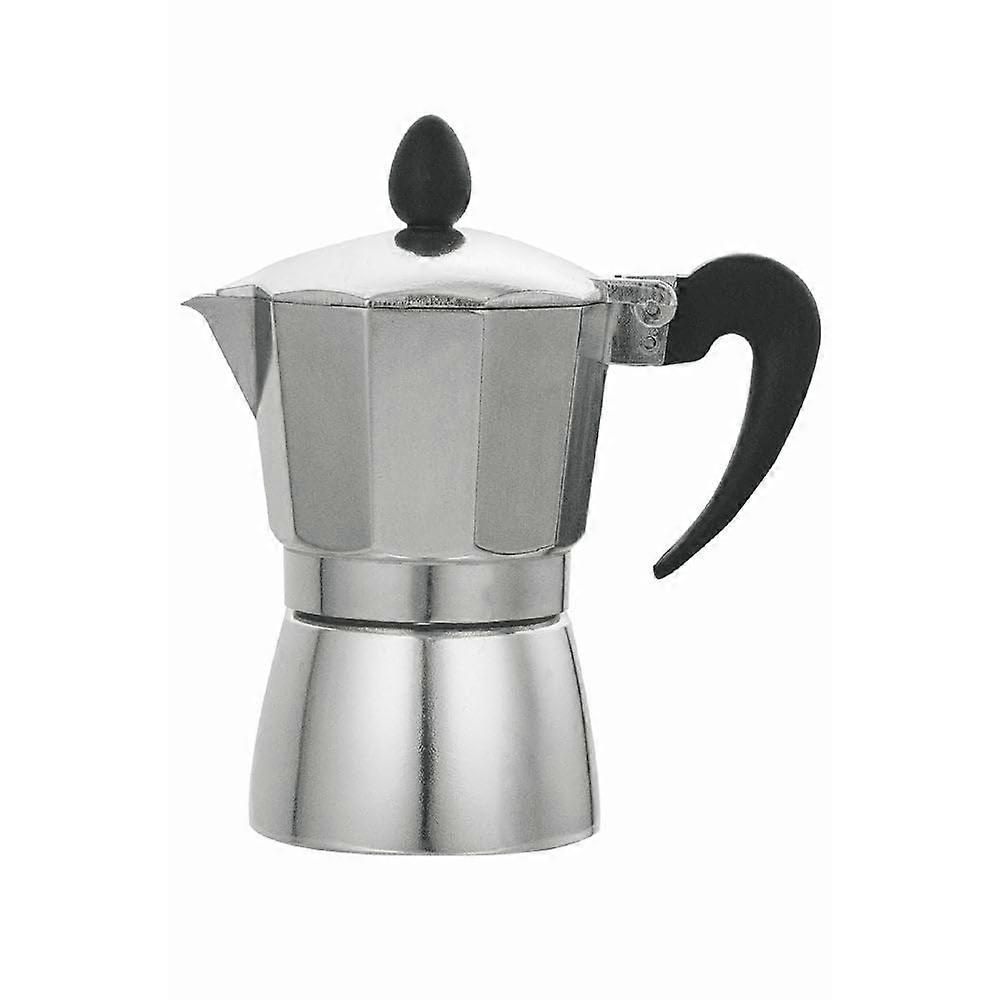 Espresso Coffee Maker 2Cup Rounded Base for Home Kitchen Barista Brewing