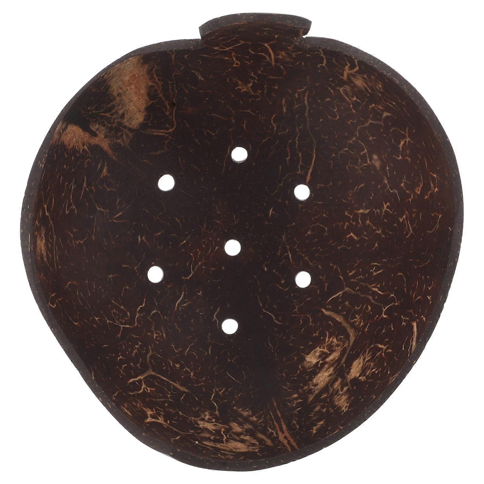 Beach Snack Containers Coconut Shell Bowl Dessert Container Organizing Small Items Daily Use Creative Display 1Set