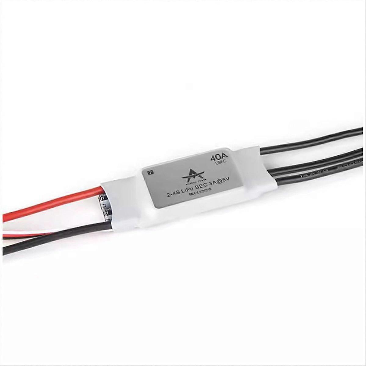 AT 40A 4S ESC Electronic Speed Controller 2-4S LiPo for RC FPV Drone