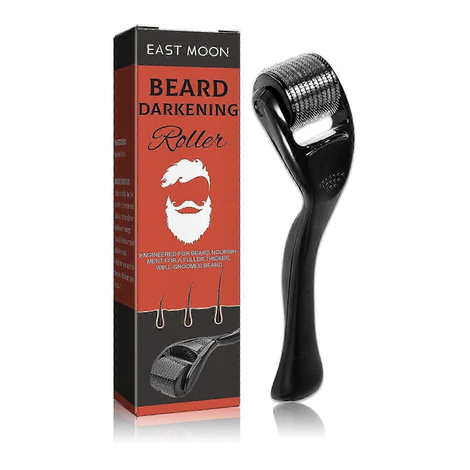 Beard Roller - Nourishing Comb for Thick, Bushy Beards - Moisturizes & Styles for Men